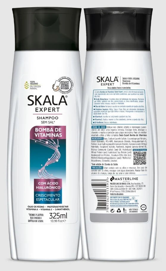 Skala -Shampoo Bomba Vitaminas 325ml