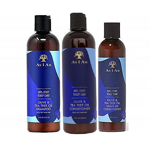 As I Am Dry & Itchy  Shampoo, Conditioner & Leave In Conditioner Set