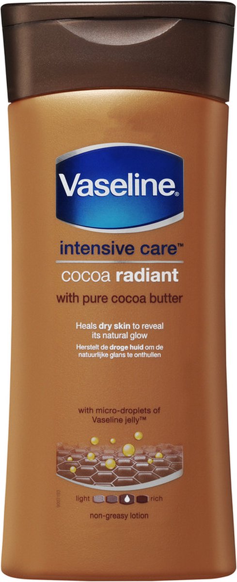Vaseline - Cocoa Radiant 48h Moisture Boost Hydration & Glow 400ml