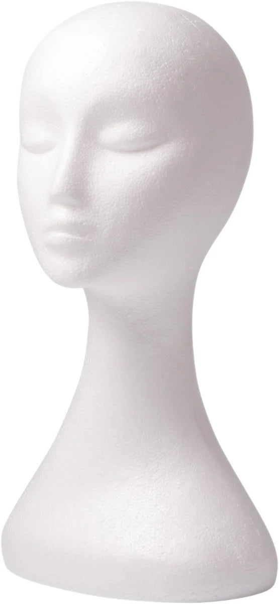 Wig Head Foam 38cm