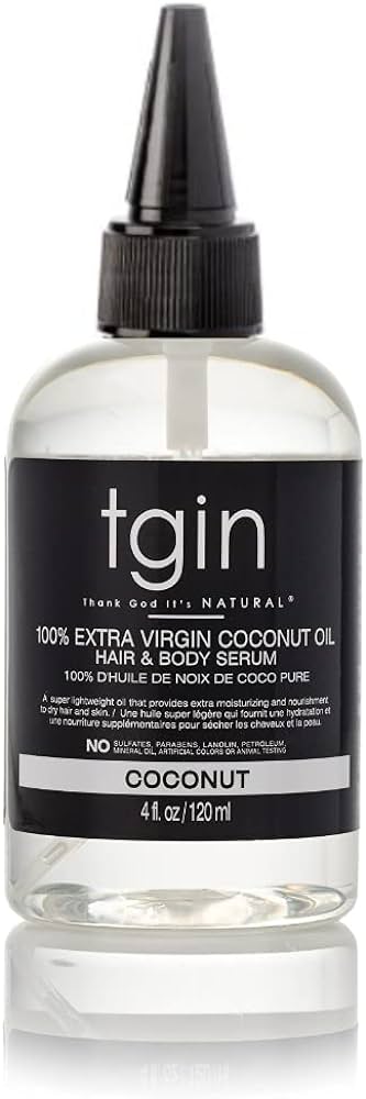 Tgin - Extra Virgin Coconut Oil Hair & Body Serum 4oz