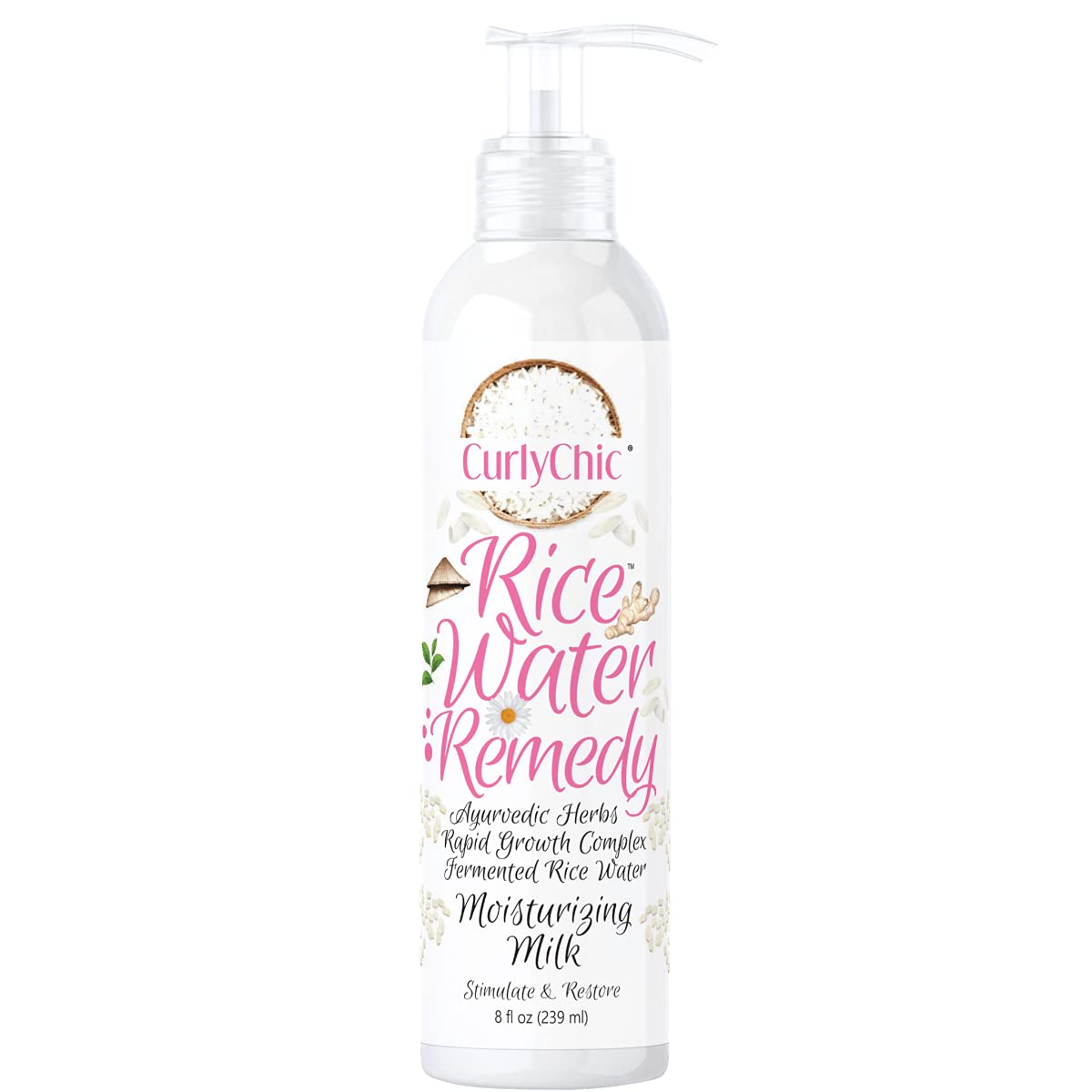 CurlyChic - Rice water Milk 8oz