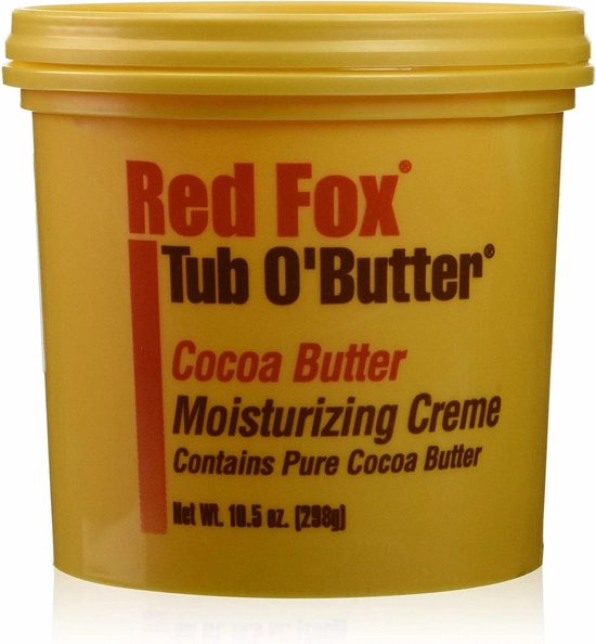 Red Fox - Tub O'Butter Cocoa Butter Moisturizing Creme 10.5oz.