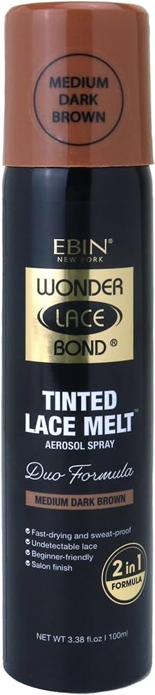 Ebin -  Wonder Bond Tinted Lace Melt Aerosol Spray -  3.38oz