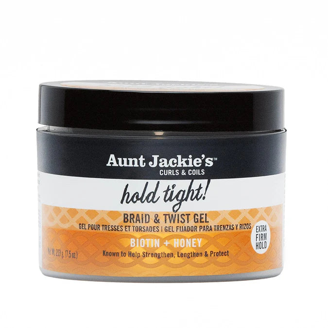 Aunt Jackie's - Biotin + Honey hold tight Braid & Twist Gel 7.5oz