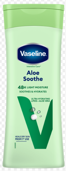Vaseline - Aloe Soothe 48h Light Moisture Soothes & Hydrates 200ml