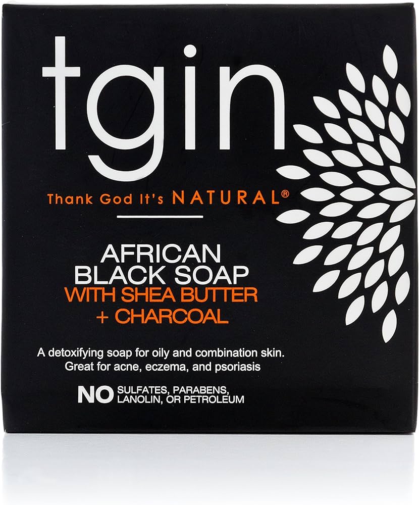 TGIN -  Natural Soap With Shea Butter + Charcoal