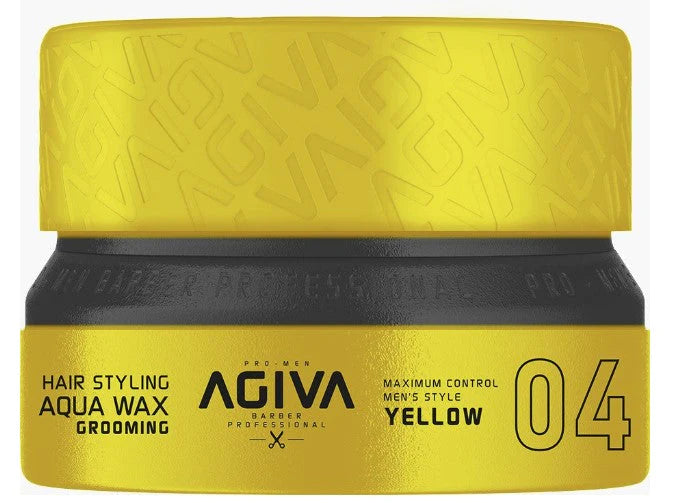 Agiva Styling Hair Wax Aqua Grooming 155ml - Yellow #4