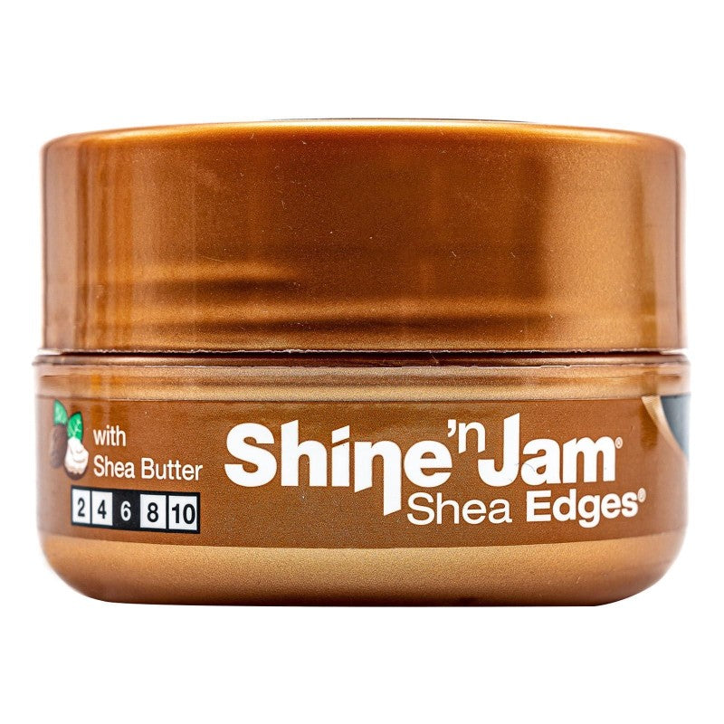 Shine N Jam Shea Edges Control Gel With Shea Butter 63g/ 2.25oz