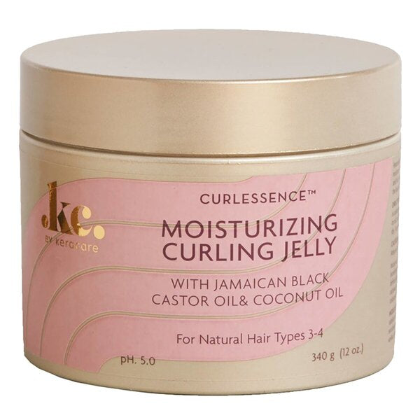 Curlessence Moisturizing Curling Jelly With Jamaican Black Castor Oil & Coconut Oil 12oz