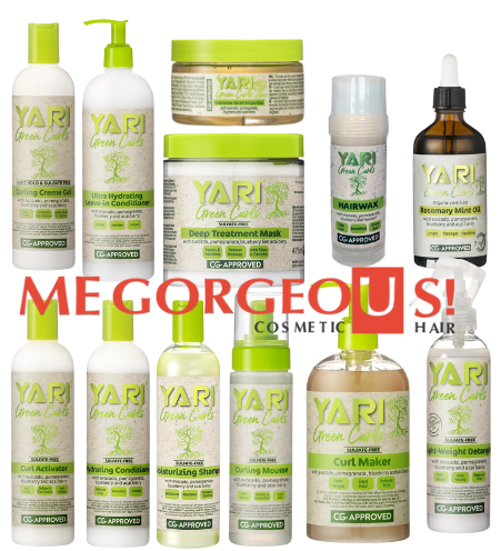 Yari Green Curls - Set (12 Pieces)