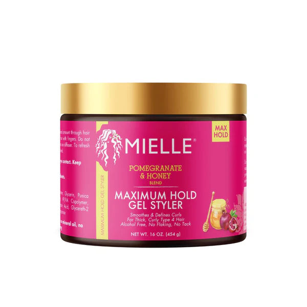 Mielle Organics -  Pomegranate & Honey Maximum Hold Gel Styler 454g