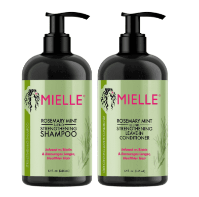 Mielle Organics - Rosemary Mint Shampoo and Leave-in Conditioner set