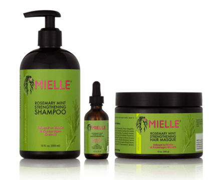 Mielle Organics - Rosemary Mint Shampoo,oil and masque