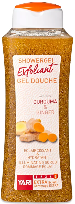 Yari Exfoliant Showergel Curcuma & Ginger 500ml