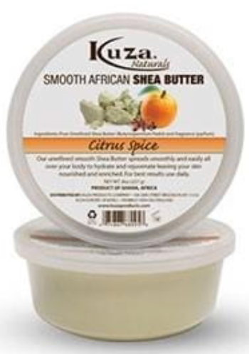 Kuza - Smooth African Shea Butter Citrus Spice 8oz
