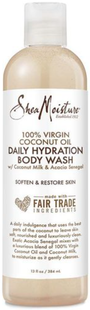 Shea Moisture - 100% Virgin Coconut Oil Daily Hydration Body Wash 13.oz