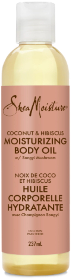 Shea Moisture - Coconut & Hibiscus Bath, Body & Massage Oil 8.oz