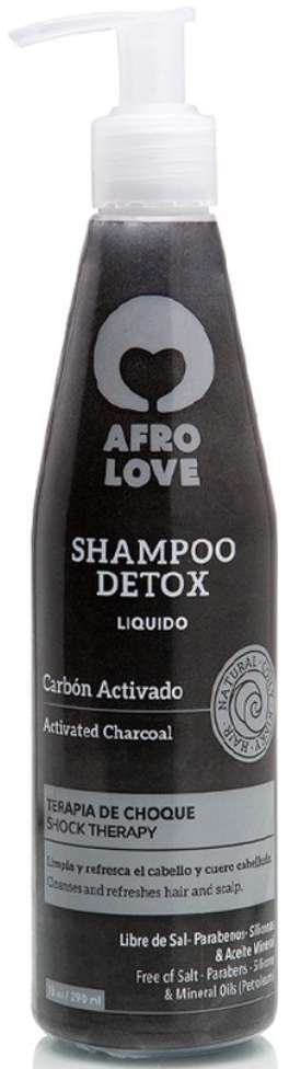Afro Love Shampoo Activated Charcoal 16 oz (450ml)
