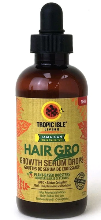 Tropic Isle - HAIR GRO GROWTH SERUM DROPS 4 OZ