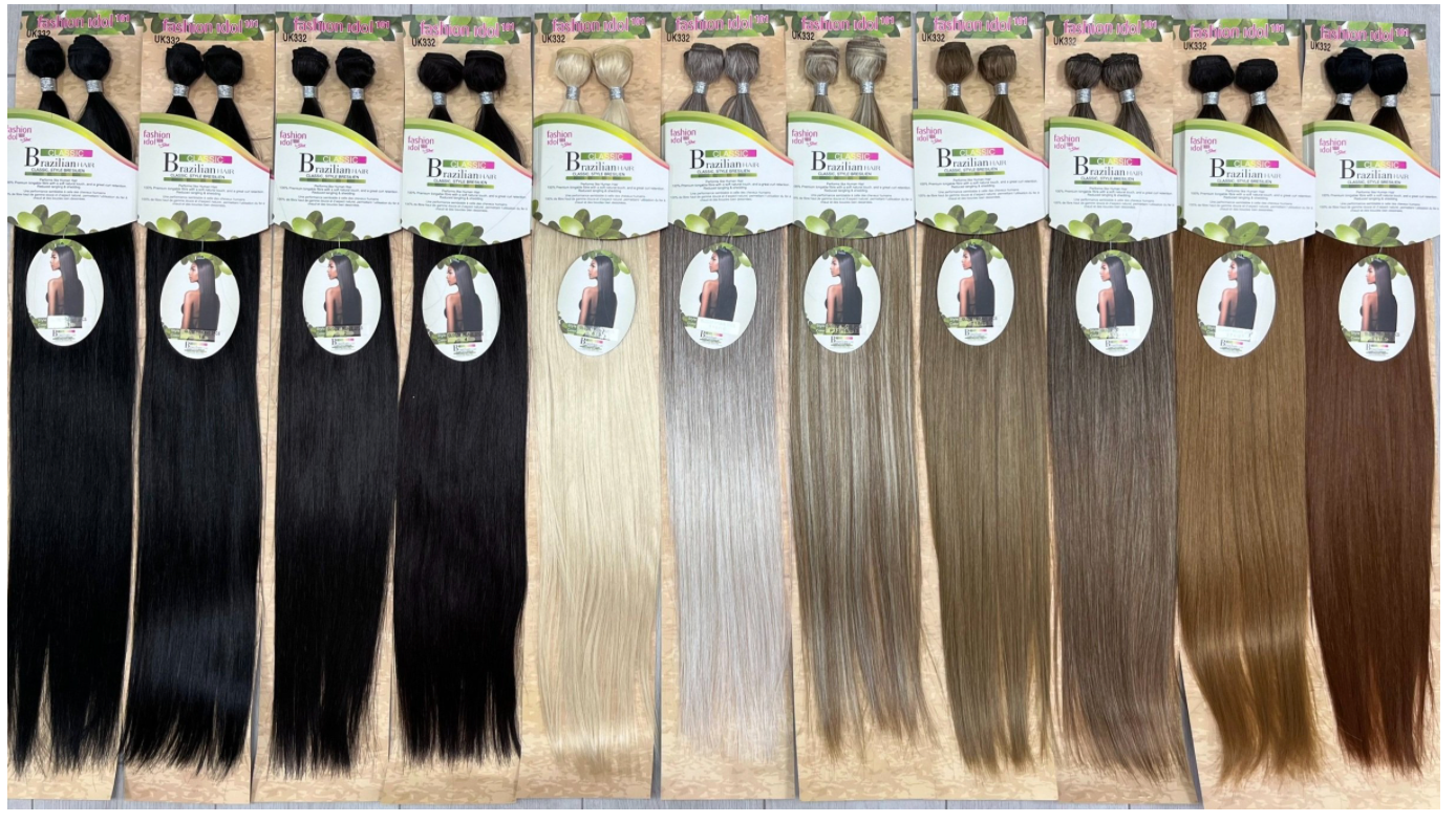 Sleek Glossy Weave 2Pcs