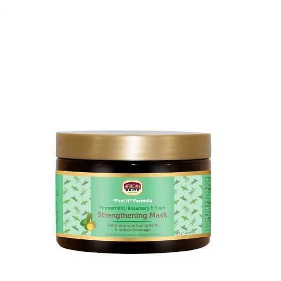 African Pride -  Pepperment & Rosemary Strengthening Mask 12oz.