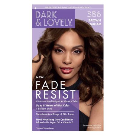 Dark and Lovely - Permanent Hair Color Brown Sugar 386