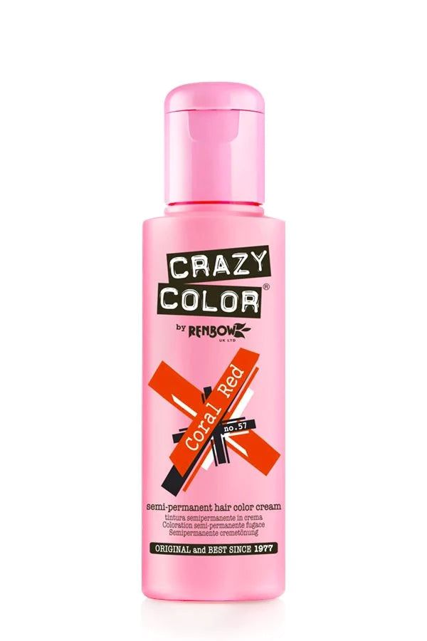 Crazy Color - 57 Coral Red 100ml