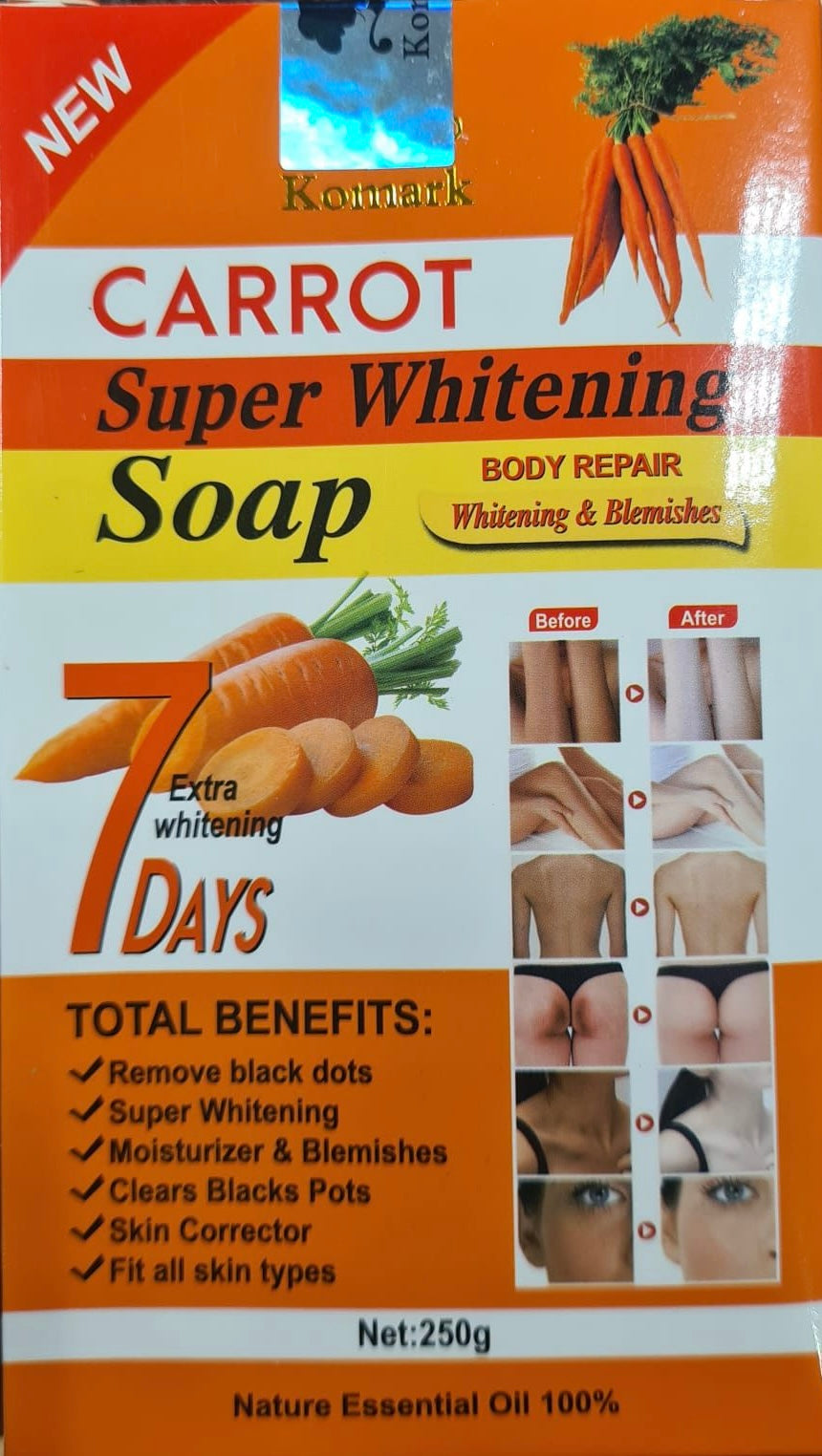 Komark - Carrot Super Whitening Soap 250g