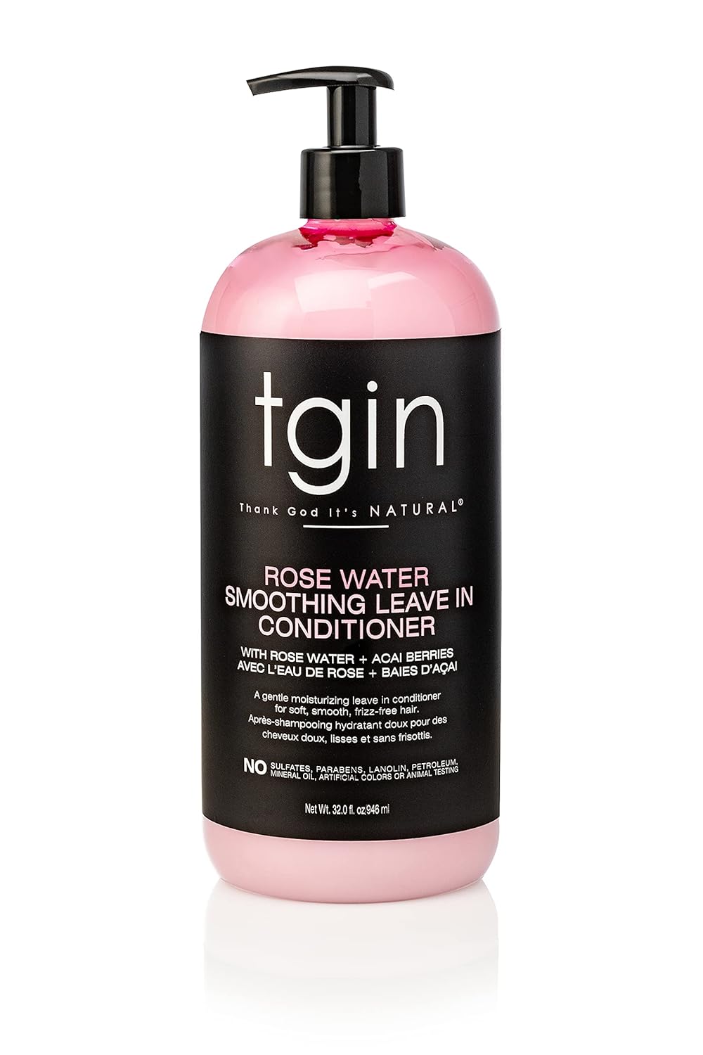 TGIN -  Rose Water Smoothing Leave-In Conditioner  32 oz