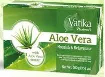 Vatika -  Aloe Vera Nourish & Rejuvenate soap (100g)