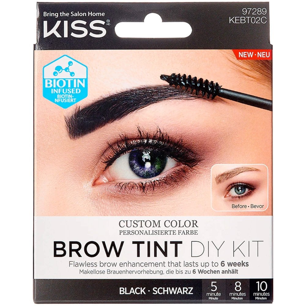 Kiss -BROW TINT DIY KIT (Black)