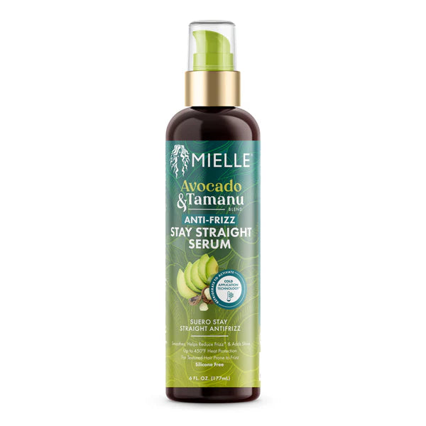 Mielle - Avocado & Tamanu Anti-Frizz Stay Straight Serum 6oz