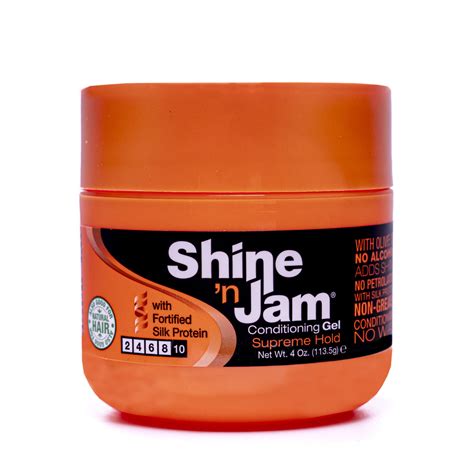 Ampro Shine N Jam Conditioning Gel Supreme Hold 4oz