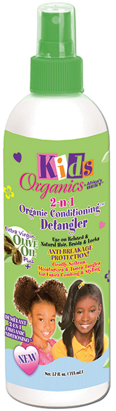 Kids Organics - 2-n-1 Organic Conditioning Detangler 12oz