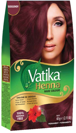 Vatika - Henna Hair Colour Burgundy 60g