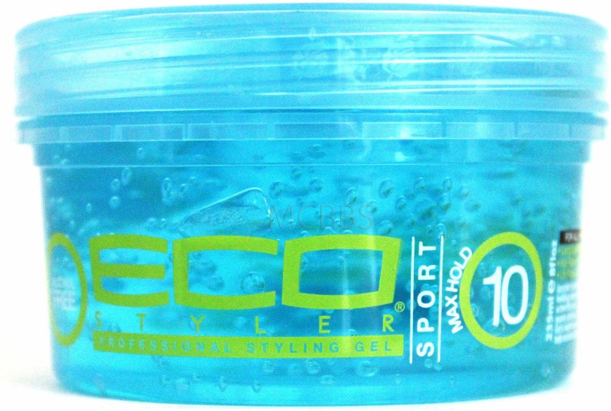 Eco Styler - Aqua Blue Color Treated Hair Styling Gel 8oz