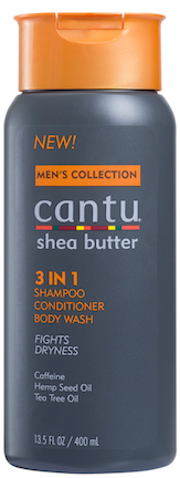 Cantu - Men 3 in 1 Shampoo, Conditioner, & Body Wash 13.5oz