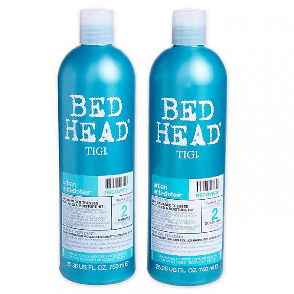 TIGI - Bed Head Urban Antidotes Level 2 Recovery Shampoo & Conditioner Duo Set (25.36oz each)