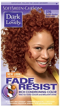 Dark and Lovely - Permanent Hair Color Red Hot Rhythm 376