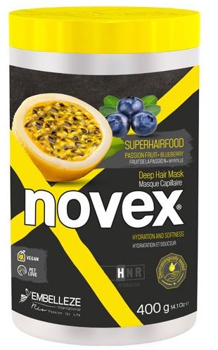 Novex - SuperFood Passion Fruit & Blueberry Mask 400g