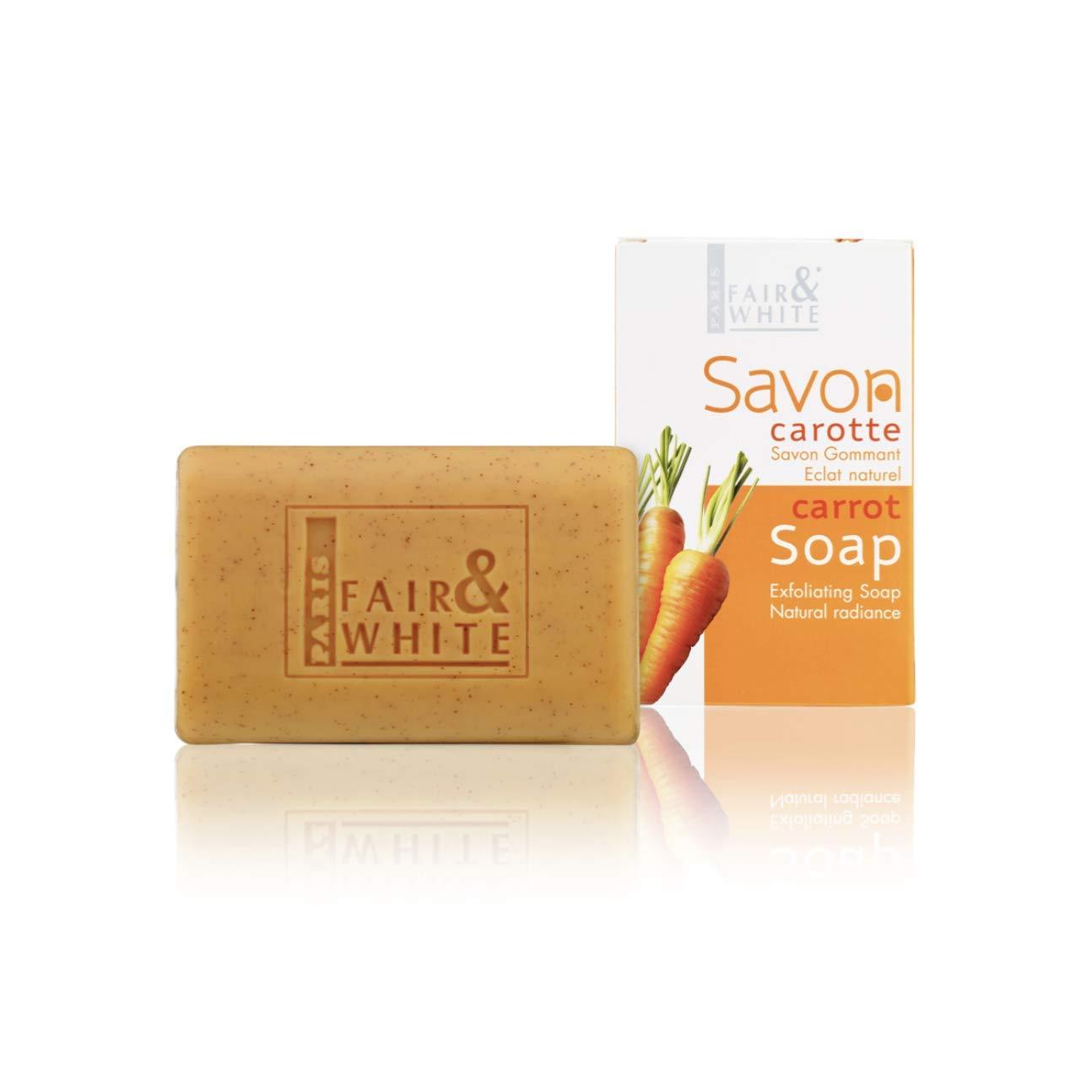 Fair & White - Savon Carrot Exfoliating Soap 7oz