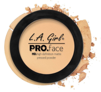 La Girl - Pro Face Matte Pressed Powder GPP604 Creamy Natural