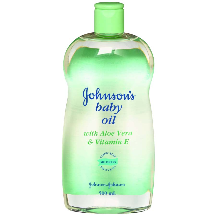 Johnson's Baby Oil with Aloe Vera 500ml