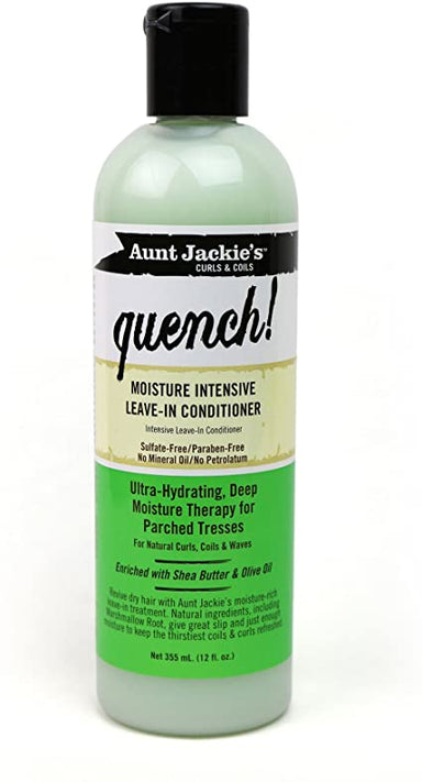 Aunt Jackie's - Curls & Coils Quench - Moisture Intensive Leave-In Conditioner 12oz