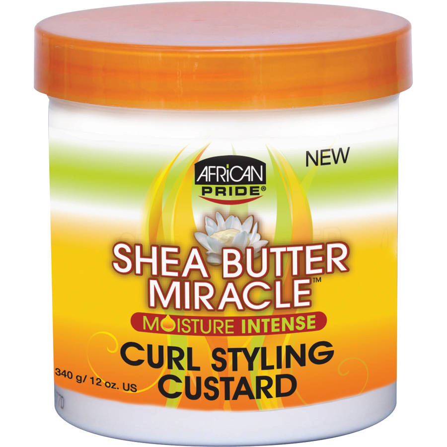 African Pride - Shea Butter Miracle - Curl Styling Custard 12oz