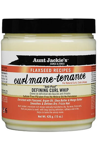 Aunt Jackie's - Flaxseed Curl Mane-Tenance - Defining Curl Whip 15oz