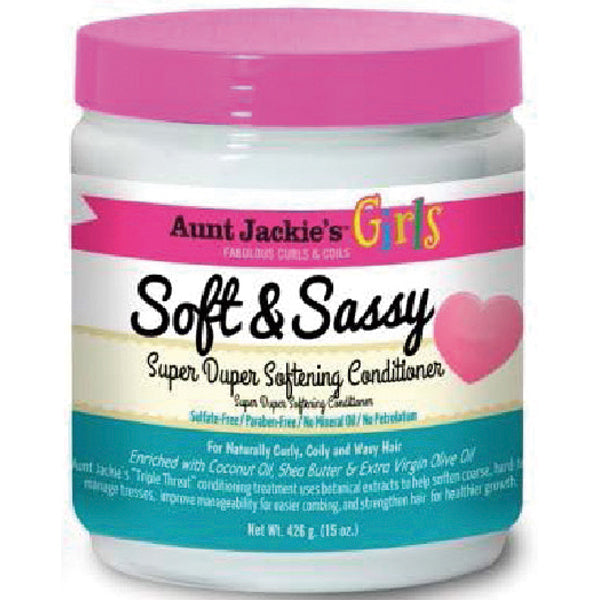 Aunt Jackie's - Kids Soft & Sassy - Super Duper Softening Conditioner 15oz