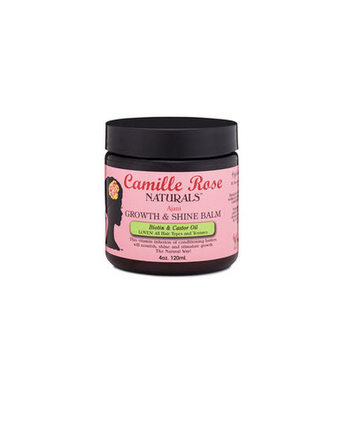 Camille Rose - Growth & Shine Balm with Biotin & Castor Oil 4oz