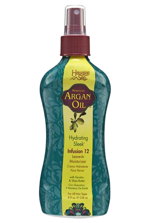 Hawaiian Silky - Argan Oil - Infusion 12 Leave-In Moisturizer 8oz